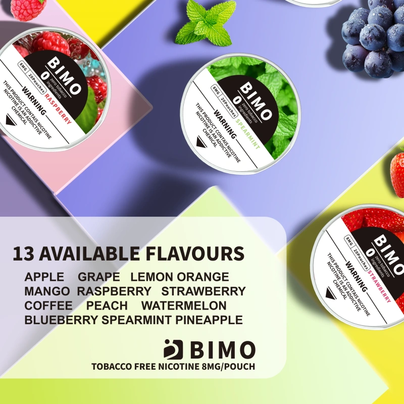 BiMO Nicotine Pouches-8MG